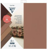 Кожа искусственная CLAIREFONTAINE Leather 30.5 x 30.5 см 0.8 мм 5 шт, оттенки коричневого RH-95737C