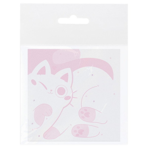 Блок для записей MESHU "Meow-meow" 8.5 x 8.5 см 100л. на склейке RE-MS_65023