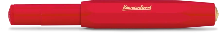 Ручка-роллер KAWECO CLASSIC Sport 0.7мм красный корпус KAW-10001150
