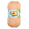Пряжа ALPINA Lollipop 100% хлопок 1 х 50 г 175 ± 8 м №03 коралловый-желтый-бежевый-персиковый ALP-LOL-03