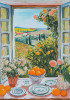 Пазл 1000 элементов ФРЕЯ "Окно в лето" PZL-1000/90