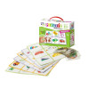 Лото 10KOR PLASTIC "Половинки" 36 карточек, 6 полей, 3+ KOR-04015