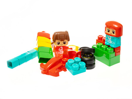 Конструктор Baby Blocks "Пит-стоп" 30 деталей KOR-03909