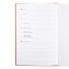 Блокнот для записей Стихия Bullet Journal 100 г/м2, 14 x 20 см, 80 л, жесткая обложка, кремовый NP-ST04056