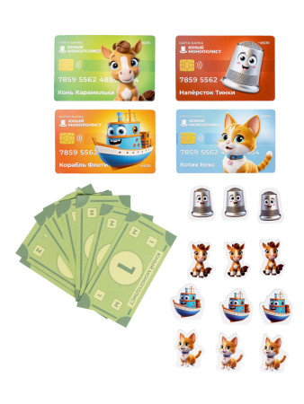 Настольная игра: Десятое королевство "Юный Монополист" KOR-05606