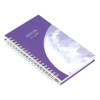 Записная книжка 95 x 175 мм 96л. MESHU "Moon light" на гребне, мат. ламинация, твердая обложка, выб. УФ-лак RE-MS_52915