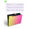Папка 5 отделение А4 Berlingo "Radiance" 600 мкм, на кнопке, желтый/розовый градиент RE-XF4_05001