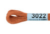 Нитки для вышивания GAMMA мулине (0820-3070) 8 м №3022 т.рыжий MG-3022