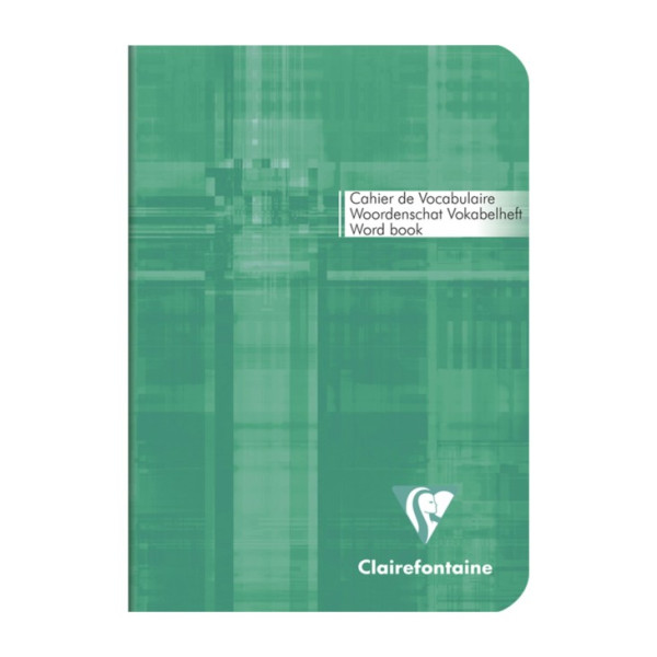 Тетрадь-словарь CLAIREFONTAINE A6 90 г/м2 32 л, цвет ассорти RH-3647C