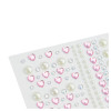 Наклейки-стразы MESHU "Pink shine" 16 x 10.5 см RE-MS_52674