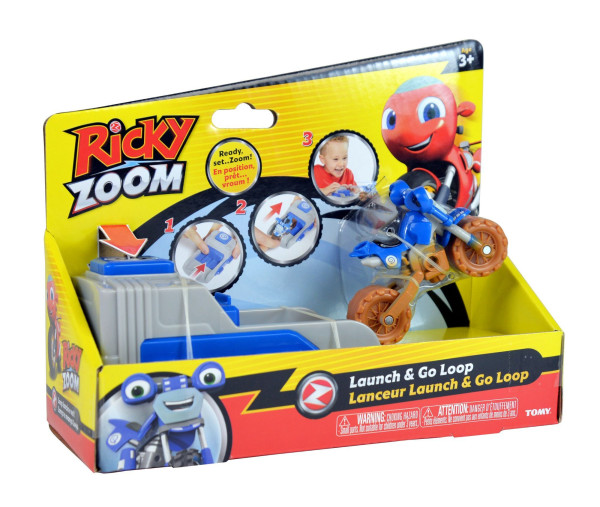 Рикки Зум. Игровой набор Луп и катапульта. ТМ Ricky Zoom ROS-37066