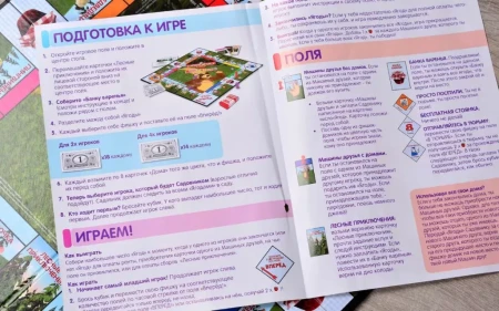 Настольная игра: Монополия Юниор "Маша и Медведь" MAG027854