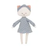 Мягкая игрушка ORANGE TOYS Кошечка Кристи в голубом платье 30 см ORT-CM01-29/13
