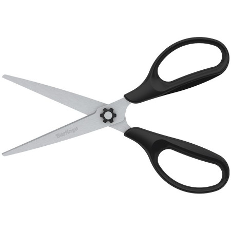Ножницы Berlingo "Easycut 100" 16 см, европодвес RE-DNn_16040