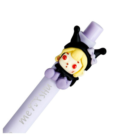 Ручка шариковая автоматическая MESHU "Dolls" синяя, 0.7 мм, корпус ассорти RE-MS_51309