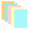 Бумага цветная BRAUBERG "Pastel mix" А4 80г/м2 100 л. (5 цв х 20 л) S-112460