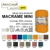 Пряжа ARACHNA Macrame Mini 80% хлопок, 20% полиэстер 250 г 200 м