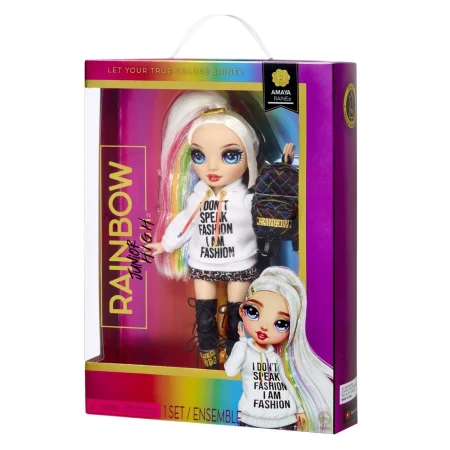 Рейнбоу Хай. Кукла Junior Амайа Рейн 24 см разноцв с акс. RAINBOW HIGH ROS-42093
