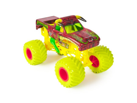 Монстер Джем. Машинка 1:24 1 шт, в ассортименте 4 вида, в откр.упаковке. Monster Jam ROS-43705