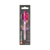 Ручки гелевые SAKURA Gelly Roll Metallic, выдвижные, набор 3 цвета (красный, розовый, фиолетовый) RTPXGBRAMET3C