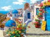Пазл Castorland 2000 SPRING IN SANTORINI C-200603