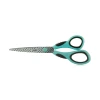 Ножницы канцелярские MILAN Dots & Buttons 20,5 см, бирюзово-черные ML-BWM10150DB
