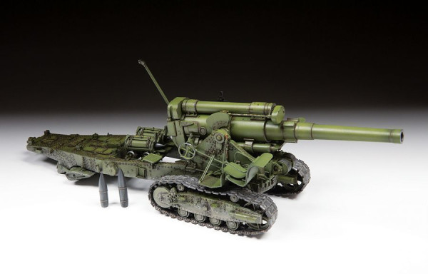 Сборная модель: Советская гаубица Б-4 З-3704