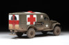 Сборная модель: Американский армейский медицинский автомобиль Dodge WC-54, З-3711