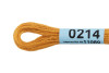 Нитки для вышивания GAMMA мулине (0207-0819) 8 м №0214 охра MG-0214