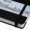 Блокнот для зарисовок SKETCHMARKER Domino 140 г/м2 13 x 21 см 80 л, белая бумага, твердая обложка MP23141003SM