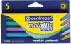 Набор маркеров для декорирования Centropen "Metallic Markers" 5 цв 2-3 мм металлик, пулевидные, карт.уп. RE-6 8690 0501