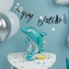 Гирлянда Happy Birthday (курсив), серебро 500 см SF-521177