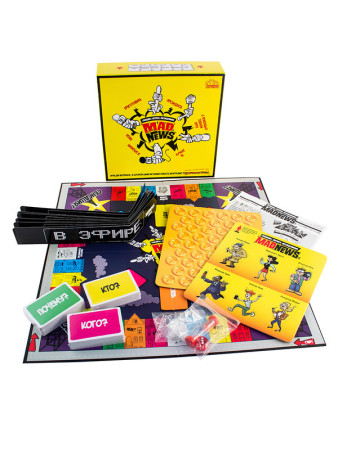 Настольная игра: YWOW GAMES "Mad News" UT-1900012