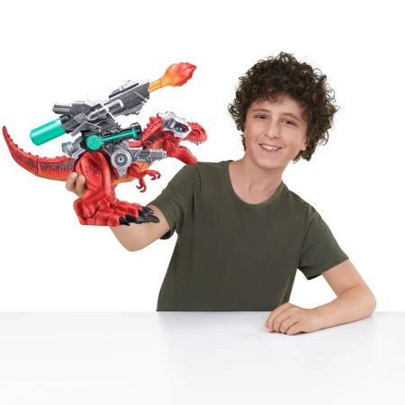 Игрушка ZURU Robo Alive интерактивная "Гигантский Боевой Ти-рекс" S1 IT-71101