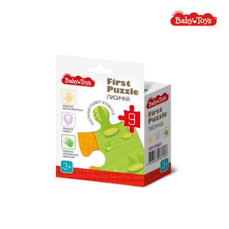 Пазл Baby Toys. First Puzzle 9 "Лисичка" KOR-04152